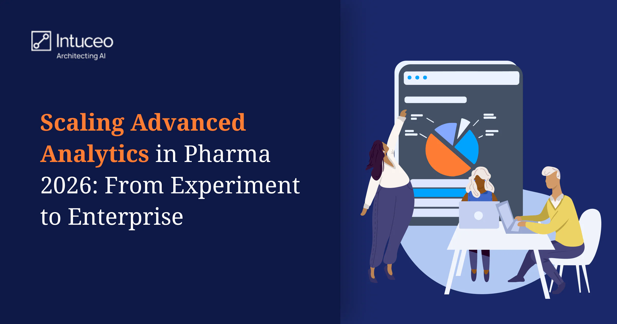 Pharma team deploying advanced analytics with governance and hybrid architecture
