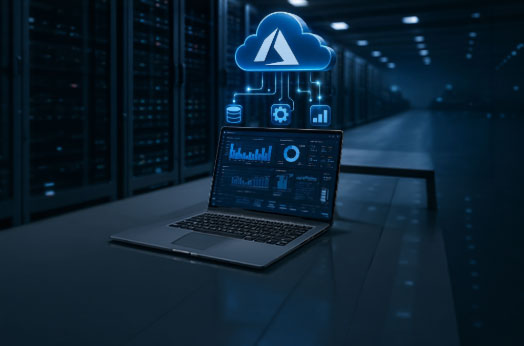 All components run on Microsoft Azure