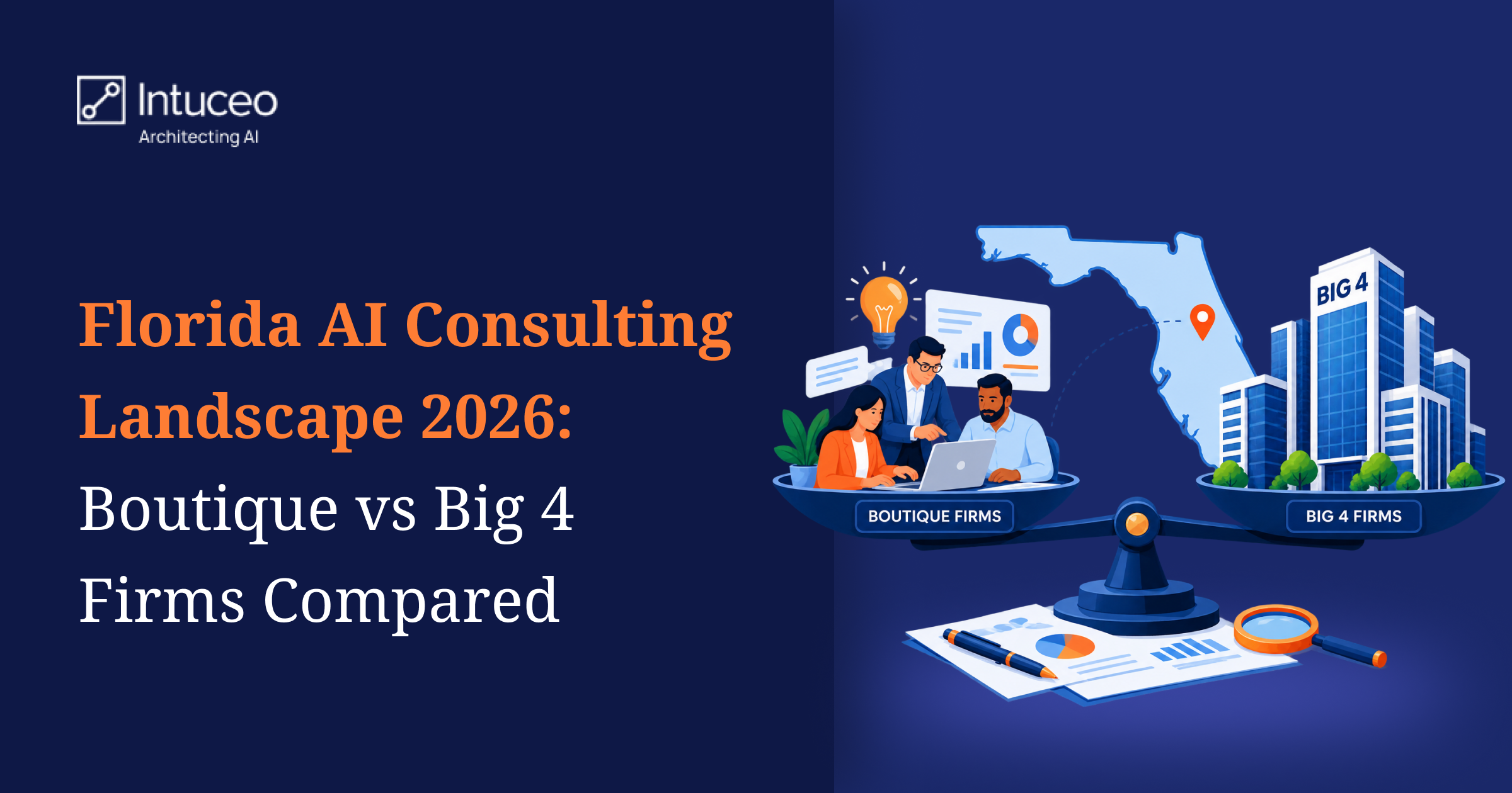 Florida AI consulting landscape comparing boutique and Big 4 firms
