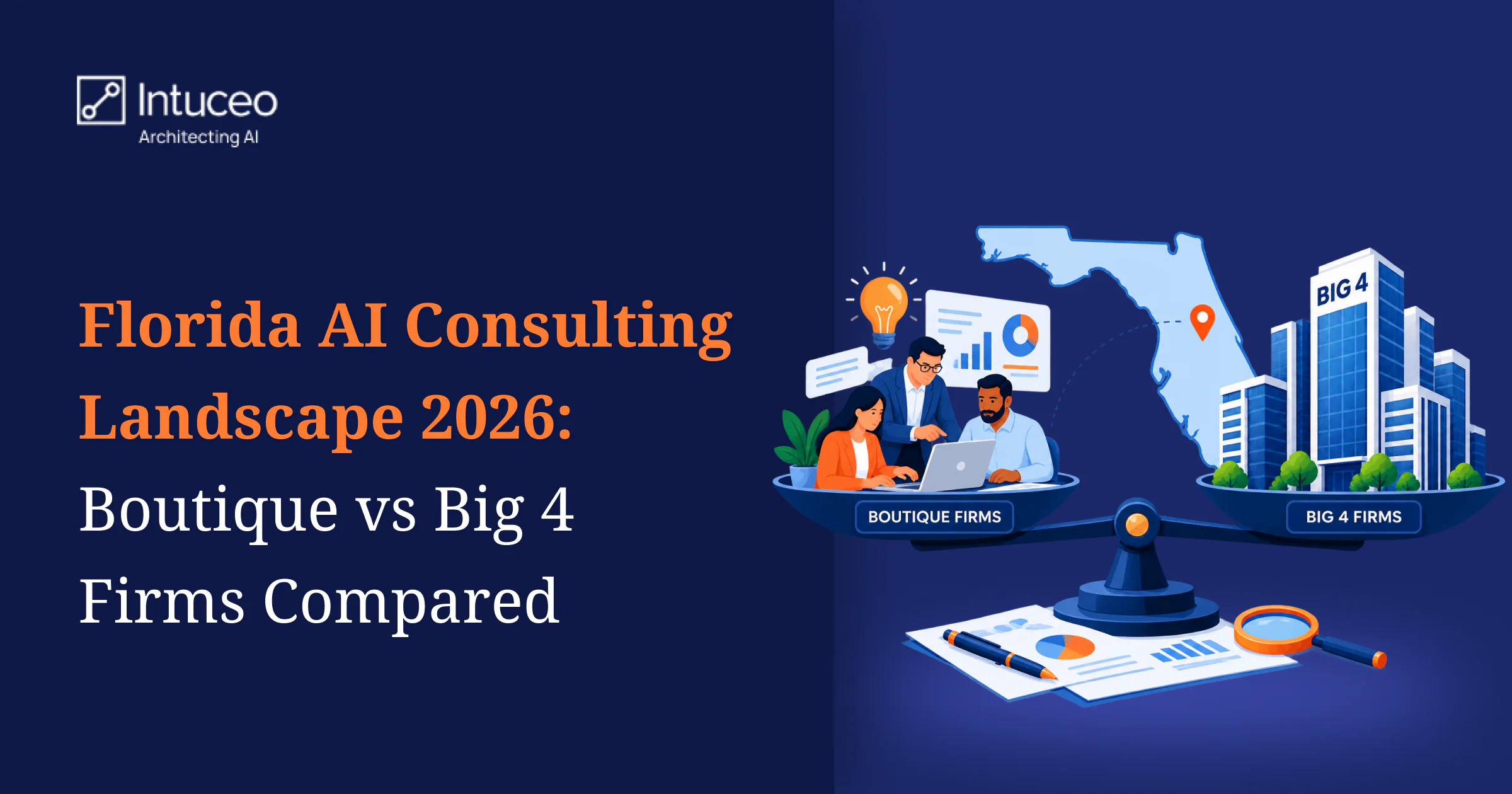 Florida AI consulting landscape comparing boutique and Big 4 firms
